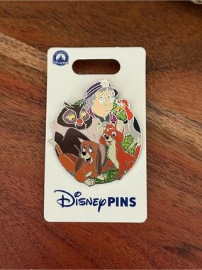 Disney Pins Fox and Hound Character Enamel Pin